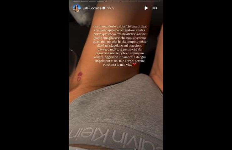 ludovica valli gambe