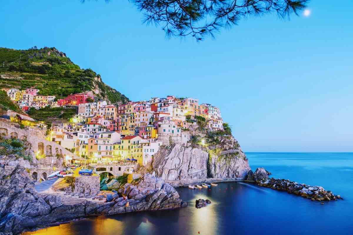 una foto tratta dalle cinque terre