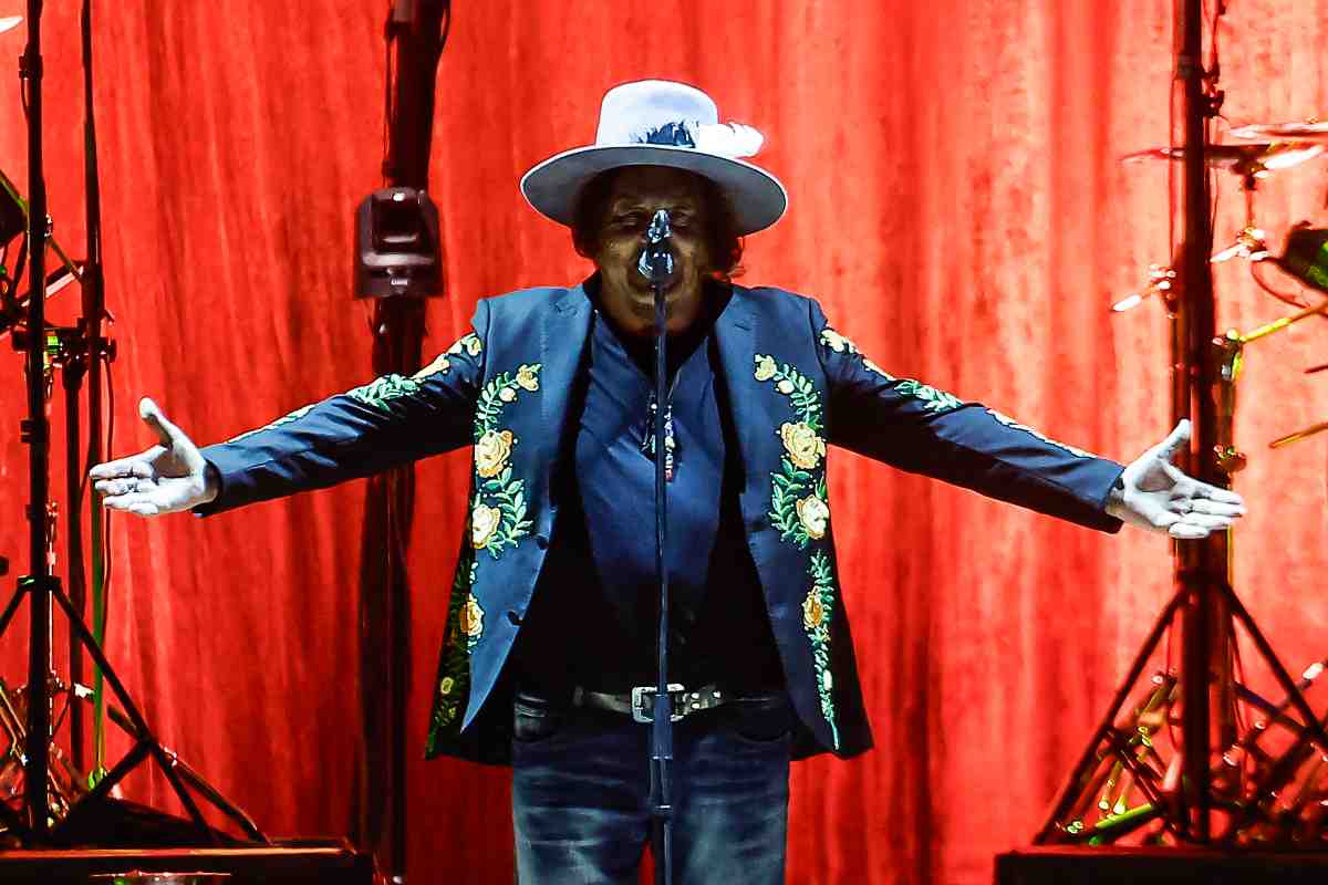 zucchero sul palco